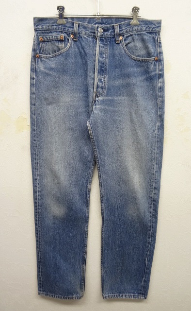 画像: 90'S LEVIS 501 デニム USA製 W33L30 (VINTAGE) 「Bottoms」 入荷しました。