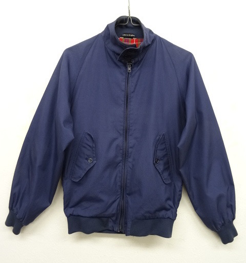 画像: 80'S BARACUTA G9 ハリントンジャケット NAVY AEROジップ イングランド製 (VINTAGE) 「Jacket」 入荷しました。