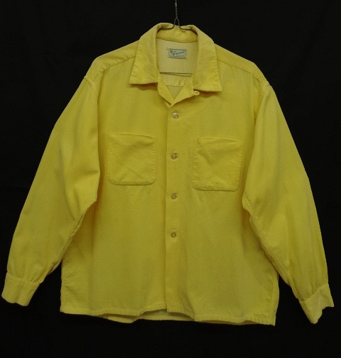 画像: 60'S GREENE'S CALIFORNIA コーデュロイ オープンカラーシャツ (VINTAGE) 「L/S Shirt」 入荷しました。