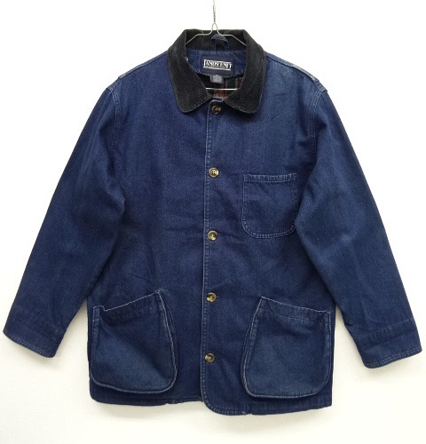 画像: 90'S LANDS' END ウールライナー付き デニム カバーオール USA製 (VINTAGE) 「Jacket」 入荷しました。