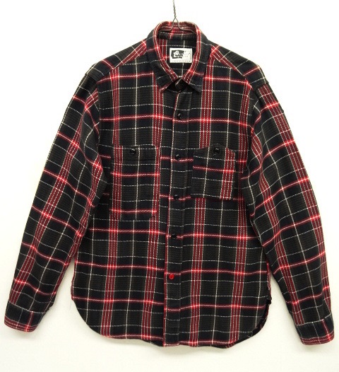 画像: Engineered Garments マチ付き フランネル ワークシャツ USA製 (USED) 「L/S Shirt」 入荷しました。