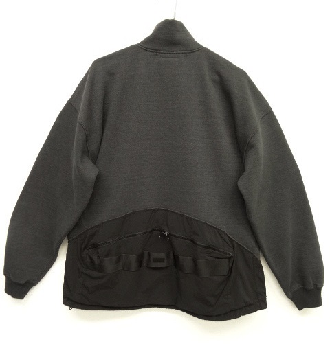 画像: Remi Relief x BRIEFING バックジップポケット ハーフジップ スウェット BLACK (NEW) 「Sweat Shirt」 入荷しました。