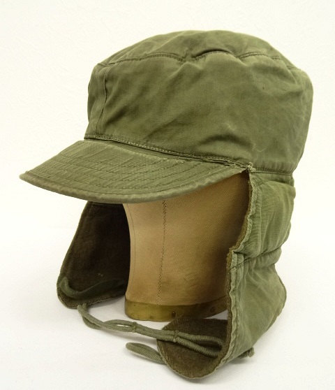 画像: 50'S アメリカ軍 US ARMY 裏ウール 耳あて付き フィールドキャップ (VINTAGE) 「Cap」 入荷しました。