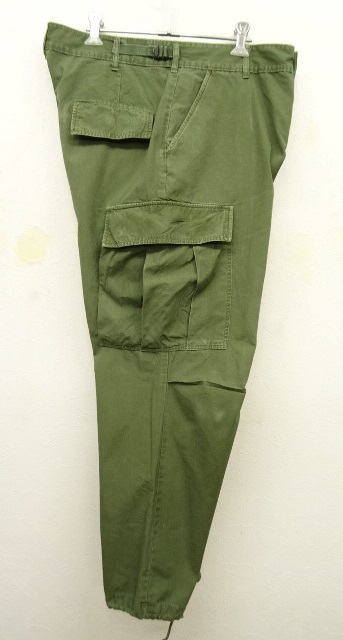 画像: 60'S アメリカ軍 US ARMY "JUNGLE FATIGUE 3rd" ノンリップ カーゴパンツ M-SHORT (VINTAGE) 「Bottoms」 入荷しました。