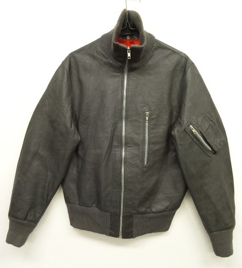 画像: 80'S ドイツ軍 レザー フライトジャケット GREY (VINTAGE) 「Jacket」 入荷しました。