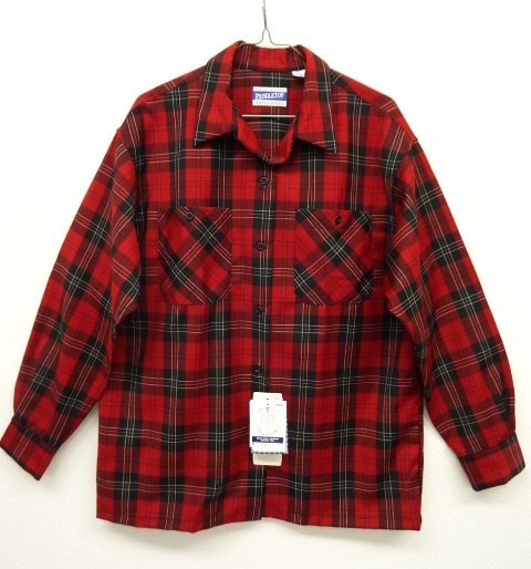 画像: PENDLETON ウール オープンカラーシャツ チェック柄 USA製 (NEW) 「L/S Shirt」 入荷しました。