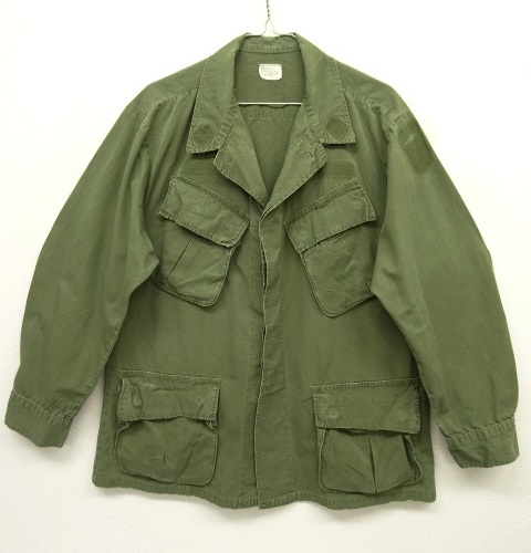 画像: 70'S アメリカ軍 US ARMY "JUNGLE FATIGUE 4th" リップストップ ファティーグジャケット M-SHORT (VINTAGE) 「Jacket」 入荷しました。