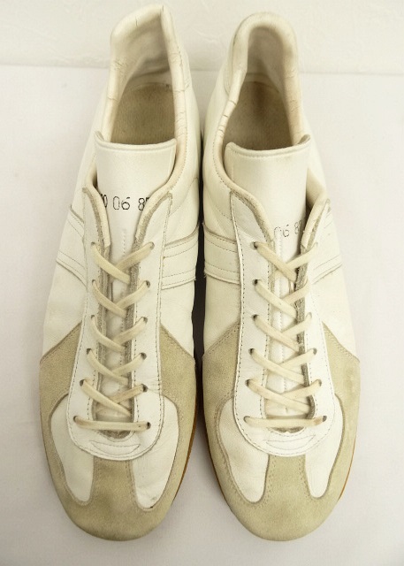 画像: ドイツ軍 実物 "BW SPORT" ジャーマントレーナー ホワイト (VINTAGE) 「Shoes」 入荷しました。