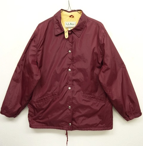 画像: 80'S L.L.Bean チンスト付き ナイロン コーチジャケット (VINTAGE) 「Jacket」 入荷しました。