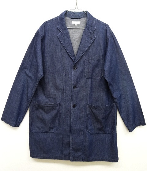 画像: Engineered Garments デニム ショップコート インディゴ USA製 (USED) 「Jacket」 入荷しました。