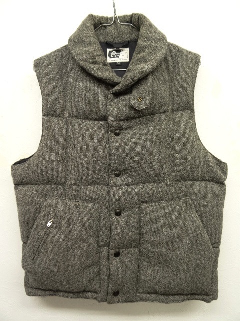 画像: Engineered Garments ショールカラー ウール ダウンベスト カナダ製 (USED) 「No Sleeve」 入荷しました。