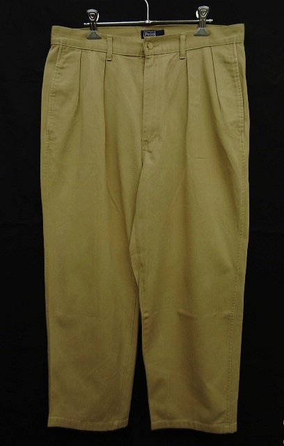 画像: 90'S RALPH LAUREN ツープリーツ チノパンツ TAN USA製 (VINTAGE) 「Bottoms」 入荷しました。