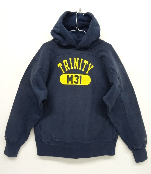 画像: SUNNY SIDE UP ヴィンテージスウェット 3枚使用 リメイク スウェットパーカー ネイビー (NEW) 「Parka」 入荷しました。