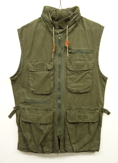 画像: 80'S BANANA REPUBLIC トラベルベスト OLIVE (VINTAGE) 「No Sleeve」 入荷しました。