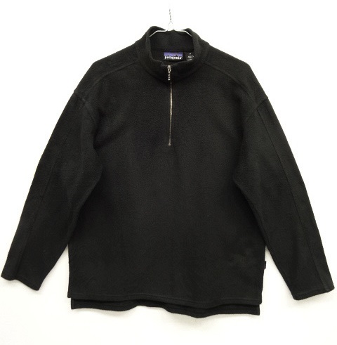 画像: 90'S PATAGONIA ハーフジップ フリース ブラック USA製 (VINTAGE) 「Sweat Shirt」 入荷しました。