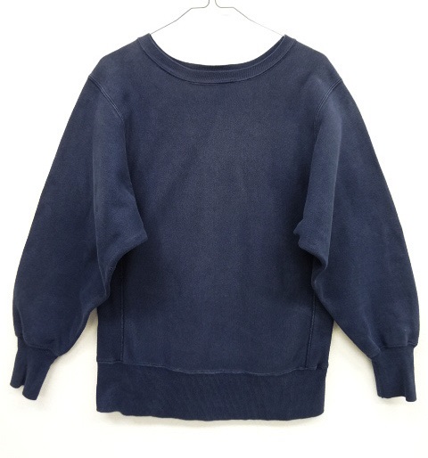 画像: 90'S CHAMPION 刺繍タグ リバースウィーブ 目無し ネイビー USA製 (VINTAGE) 「Sweat Shirt」 入荷しました。