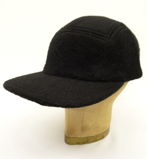 画像: HALO COMMODITY "AX CAP" シャギー生地 ジェットキャップ BLACK (NEW) 「Cap」 入荷しました。
