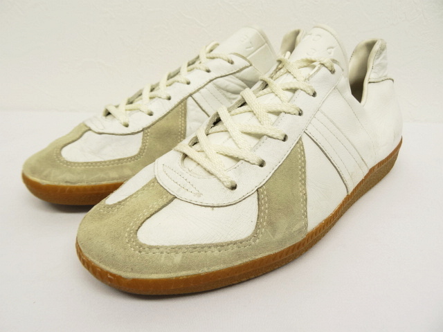 画像: ドイツ軍 実物 "BW SPORT" ジャーマントレーナー ホワイト (VINTAGE) 「Shoes」 入荷しました。