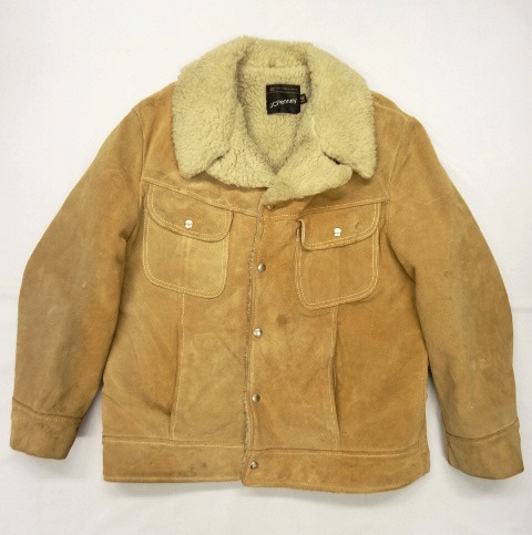 画像: 70'S JC PENNEY ボア付き スウェード ランチコート (VINTAGE) 「Jacket」 入荷しました。
