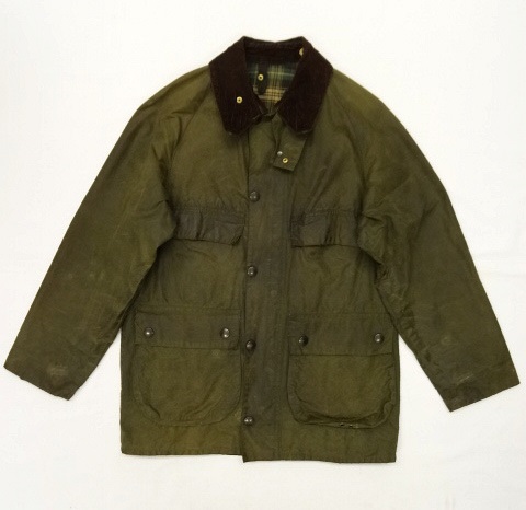 画像: 80'S BARBOUR 2クレスト "4POCKET BEDALE" オイルドジャケット OLIVE イングランド製 (VINTAGE) 「Jacket」 入荷しました。