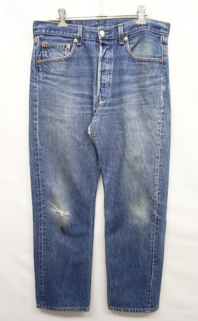 画像: 90'S LEVIS 501 デニム USA製 W33L31 (VINTAGE) 「Bottoms」 入荷しました。