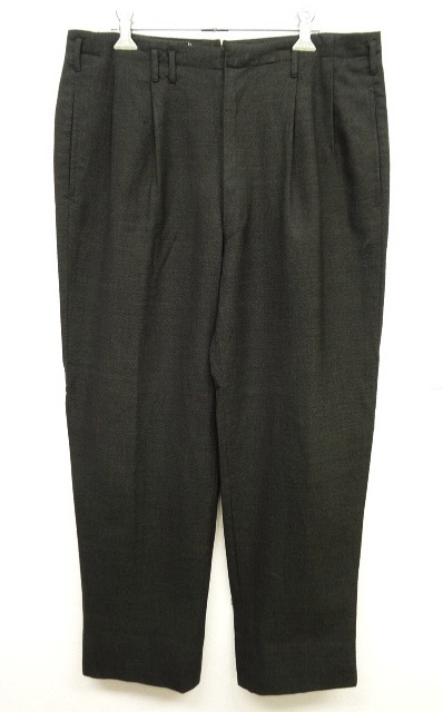 画像: 60'S UNKNOWN ウール プリーツ入り スラックス TALONジップ (VINTAGE) 「Bottoms」 入荷しました。