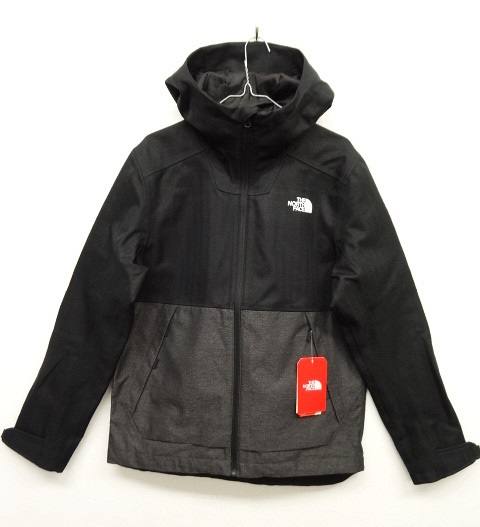 画像: 日本未発売 THE NORTH FACE "DRYVENT" ヘリンボーン ジップジャケット ブラック/チャコール (NEW) 「Jacket」 入荷しました。