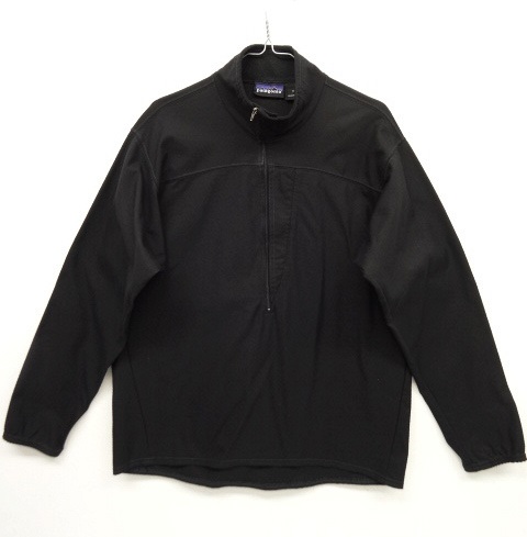 画像: 00'S PATAGONIA "RHYTHM" ハーフジップ ストレッチ ブラック (VINTAGE) 「Sweat Shirt」 入荷しました。