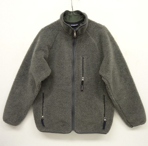 画像: 90'S PATAGONIA レトロカーディガン フリースジャケット グレー USA製 (VINTAGE) 「Jacket」 入荷しました。