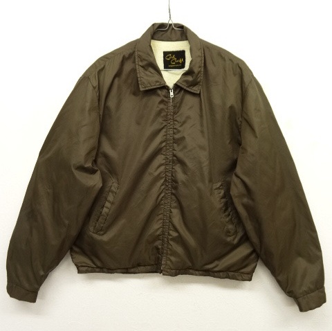 画像: 80'S CAL CRAFT 裏ボア付き ナイロン ドリズラージャケット USA製 (VINTAGE) 「Jacket」 入荷しました。