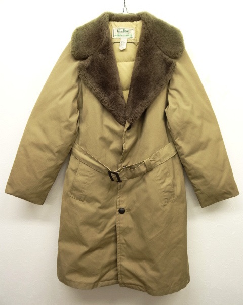 画像: 80'S LL Bean ”DOWN MAINER" 襟ボア付き ダウンコート USA製 (VINTAGE) 「Jacket」 入荷しました。