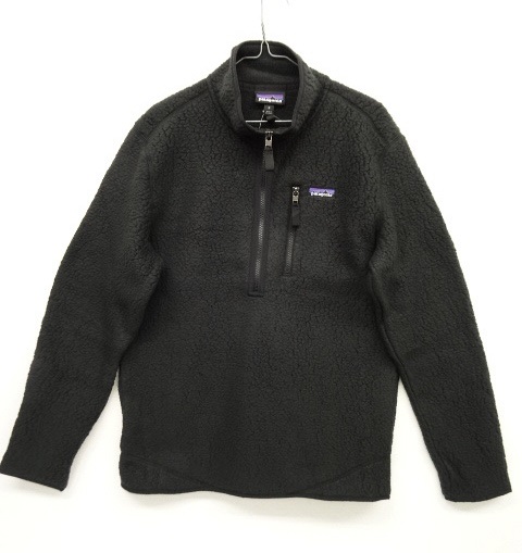 画像: 日本未発売 PATAGONIA "MEN'S RETRO PILE PULLOVER" ブラック (NEW) 「Jacket」 入荷しました。