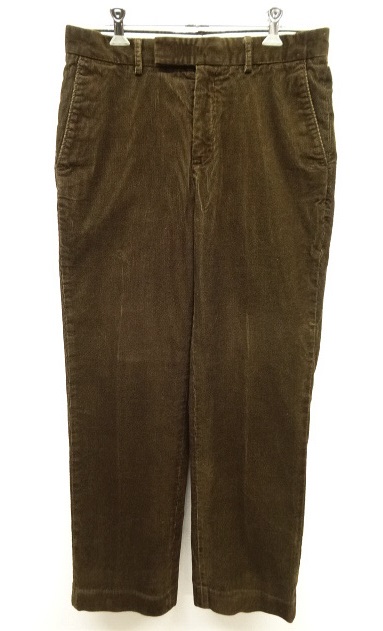 画像: RALPH LAUREN 細畝 コーデュロイパンツ DK BROWN (USED) 「Bottoms」 入荷しました。