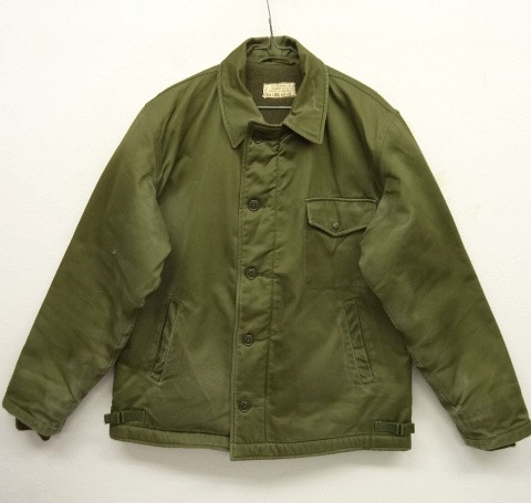 画像: 60'S アメリカ軍 US NAVY "A-2" 初期モデル 三角フラップ デッキジャケット (VINTAGE) 「Jacket」 入荷しました。