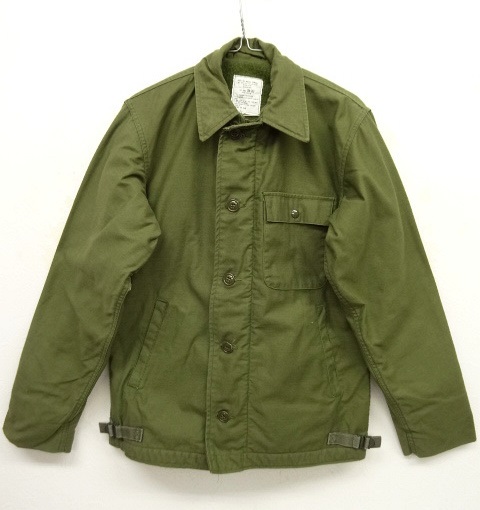 画像: 80'S アメリカ軍 US NAVY "A-2" デッキジャケット SMALL (VINTAGE) 「Jacket」 入荷しました。