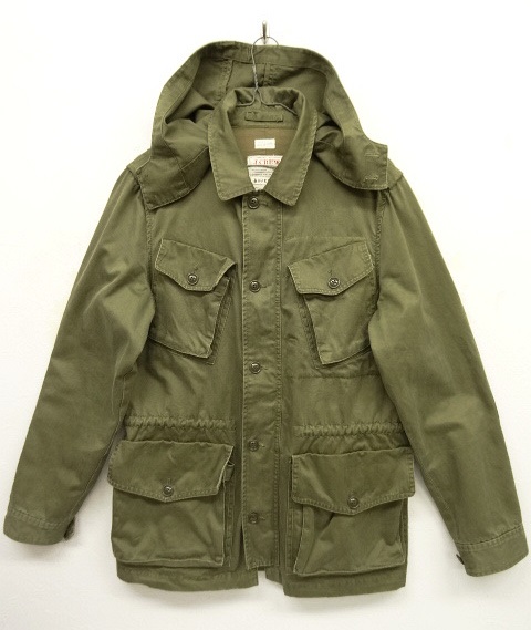 画像: J.CREW フード付き ファティーグジャケット ミリタリーグリーン (USED) 「Jacket」 入荷しました。