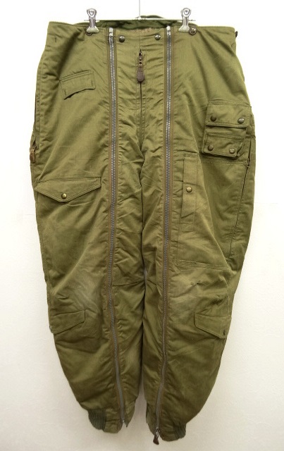 画像: 40'S アメリカ軍 USAF "A-11A" 裏地アルパカ フライトパンツ 34 (VINTAGE) 「Bottoms」 入荷しました。