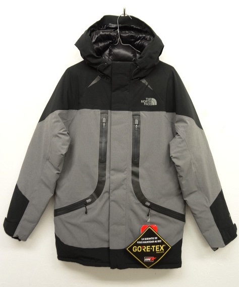 画像: 日本未発売 THE NORTH FACE "GORE-TEX" ダウンジャケット ブラック/グレー (NEW) 「Jacket」 入荷しました