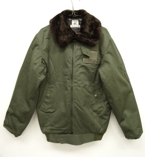 画像: フランス軍 襟ボア付き HBT ボンバージャケット (DEADSTOCK) 「Jacket」 入荷しました。