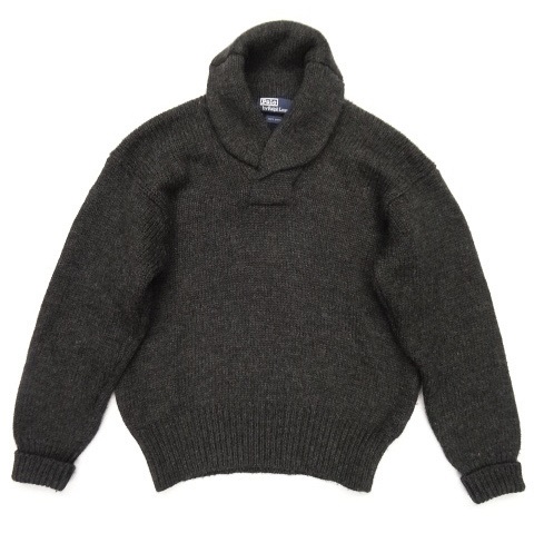 画像: 90'S RALPH LAUREN ショールカラーニット (VINTAGE) 「Knit」 入荷しました。