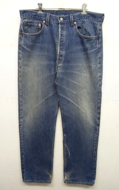 画像: 90'S LEVIS 501 デニム USA製 W38L33 (VINTAGE) 「Bottoms」 入荷しました。