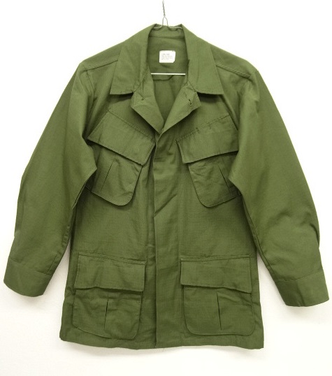 画像: 60'S アメリカ軍 US ARMY "JUNGLE FATIGUE 4th" リップストップ ファティーグジャケット XS-SHORT (DEADSTOCK) 「Jacket」 入荷しました。