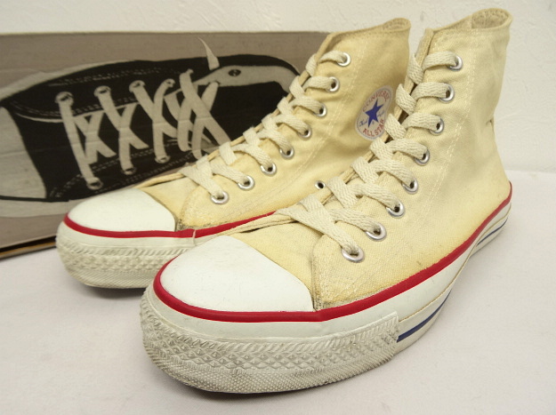 画像: 90'S CONVERSE "ALL STAR HI" キャンバススニーカー 箱付き USA製 (VINTAGE) 「Shoes」 入荷しました。
