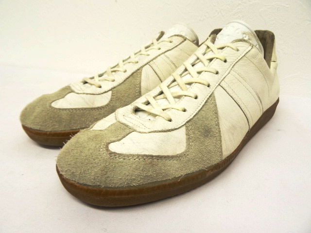 画像: ドイツ軍 実物 "BW SPORT" ジャーマントレーナー ホワイト 28.5cm (VINTAGE) 「Shoes」 入荷しました。