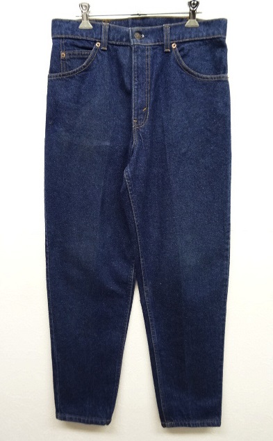 画像: 90'S LEVIS 550 テーパード デニム インディゴ USA製 W31L30 (VINTAGE) 「Bottoms」 入荷しました。