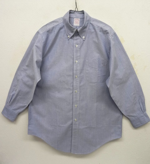 画像: 90'S BROOKS BROTHERS オックスフォード BDシャツ BLUE USA製 (VINTAGE) 「L/S Shirt」 入荷しました。