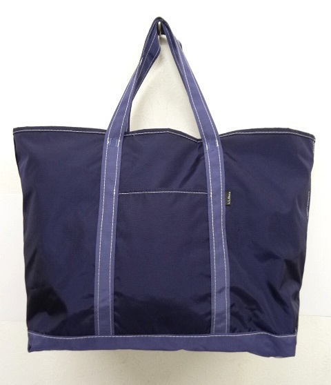 画像: LL Bean ナイロン トートバッグ ネイビー/ブルー (USED) 「Bag」 入荷しました。