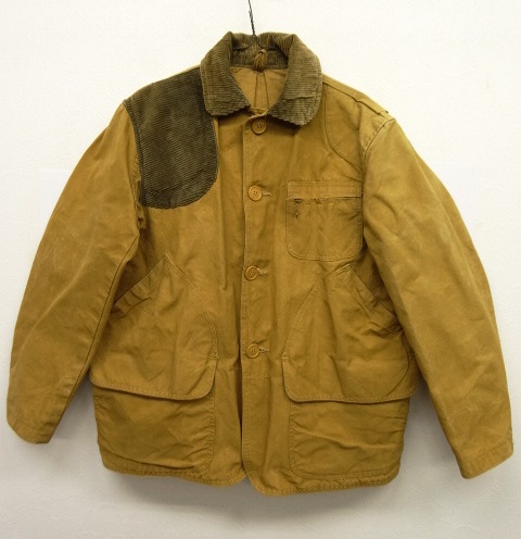 画像: 70'S UNKNOWN キャンバス/コーデュロイ ハンティングジャケット (VINTAGE) 「Jacket」 入荷しました。