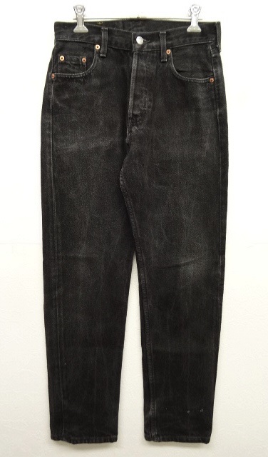 画像: 90'S LEVIS 517 デニム BLACK フランス製 W28L32 (VINTAGE) 「Bottoms」 入荷しました。