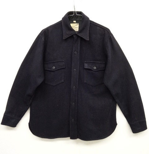 画像: 70'S BRIARCLIFF イカリボタン CPO ウールシャツ オーストリア製 (VINTAGE) 「L/S Shirt」 入荷しました。